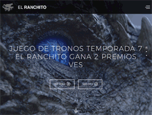 Tablet Screenshot of elranchito.es